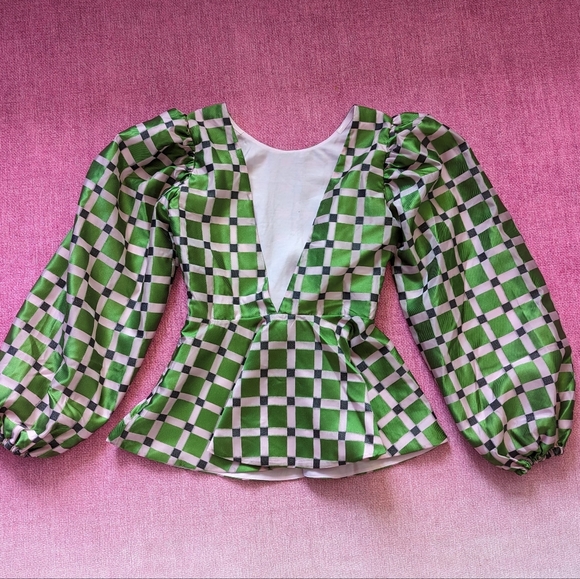 Stine Goya Lilac & Green Gara Top - Picture 7 of 7